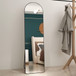Arched Full Length Mirror With Frame For Bathroom Bedroom ing Store - Black