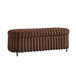 Flip Top Storage Bench With Metal Legs