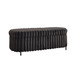 Flip Top Storage Bench With Metal Legs