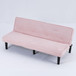 Versatile Corduroy Sofa Bed With Solid Wood Frame