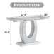 Modern Minimalist Rectangular Counter Bar Table