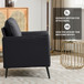 Nordic Retro Light Luxury Upholstered Sofa Chair