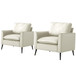 Nordic Retro Light Luxury Upholstered Sofa Chair