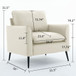 Nordic Retro Light Luxury Upholstered Sofa Chair