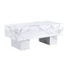 Modern Simple Marble Texture Coffee Table