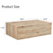 Modern Coffee Table With Light Wood Texture Pattern