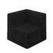 Modern Minimalist Corduroy Corner Sofa Sleeper