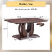 Modern, Minimalist Rectangular Coffee Table
