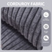 L - Shape Modern Minimalist Modular Sectional Sofa, Upholstered Cloud Couch With Deep Seats