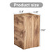Modern Coffee Table With Wood Grain Texture And Stylish Design - Wood