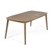 Acacia Wood Dining Table 8 Person Outdoor Table, Farmhouse Furniture For Patio, Garden, Backyard - Light Brown