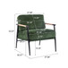 Modern Accent Chair With Plush Cushions, Cozy Seating