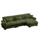 Super Comfort Oversized Modular Sectional Sofa With Movable Ottoman