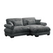 Super Comfort Oversized Modular Sectional Sofa With Movable Ottoman