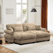 Super Comfort Oversized Modular Sectional Sofa With Movable Ottoman
