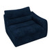 Modern Lazy Floor Sofa With Right Arm, Comfortable Beanbag Lounge