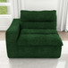 Modern Lazy Floor Sofa With Right Arm, Comfortable Beanbag Lounge