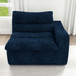 Modern Lazy Floor Sofa With Right Arm, Comfortable Beanbag Lounge