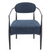 Modern Upholstered Accent Armchair With Pocket Spring Seat