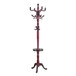 Multifunctional Coat And Hat Rack With Resin Stainless Steel Storage