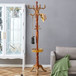 Multifunctional Coat And Hat Rack With Resin Stainless Steel Storage