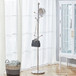 Modern Stainless Steel Spray Painted Hanger With Solid Wood Reinforcement