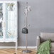 Modern Stainless Steel Spray Painted Hanger With Solid Wood Reinforcement