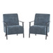 Modern Lounge Chair With Polyester Upholstery