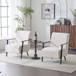 Modern Lounge Chair With Polyester Upholstery