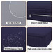 14 Pack Cushion Covers For 7 Piece Wicker Rattan Sectional Sofa