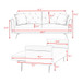 Luxurious Velvet Sofa Bed With Nail Head Trim And Matching Pillow