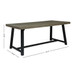 7 Pieces Modern Outdoor Dining Set With Acacia Wood Table And Chairs