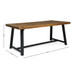 7 Pieces Modern Outdoor Dining Set With Acacia Wood Table And Chairs