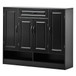 Sleek And Modern Shoe Cabinet With Adjustable Shelves, Space Saving Design