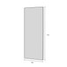 Modern Full Length Mirror With High Definition Shatter Proof Glass And Aluminum Alloy Frame