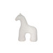 6" Textured Horse - White