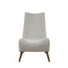 Fancy Chair With Plush Seating - Tan