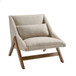 Chair With Removable Pillow - Brown