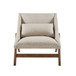Chair With Removable Pillow - Brown