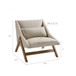 Chair With Removable Pillow - Brown