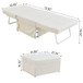 Modern Convertible Sofa Bed 4 In 1 Folding Ottoman Sleeper With Adjustable Backrest