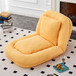 Contemporary Folding Sofa Chair With 5 Adjustable Positions For Gaming, Meditation, And Relaxation