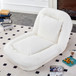 Contemporary Folding Sofa Chair With 5 Adjustable Positions For Gaming, Meditation, And Relaxation