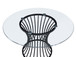 Tracy - Dining Table - Clear