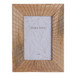 4" x 6" Wood Starburst Photo Frame - Natural