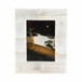 5" x 7" Selenite Photo Frame - White