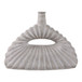 15" x 12" Barrington Short Eco-Mix Vase - Gray