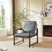 Retro Leisure Accent Chair With Extra Soft Padding
