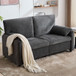 Modern Minimalist Down Filled Sofa