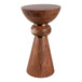 22" Wellton Wood Cocktail Table - Dark Brown